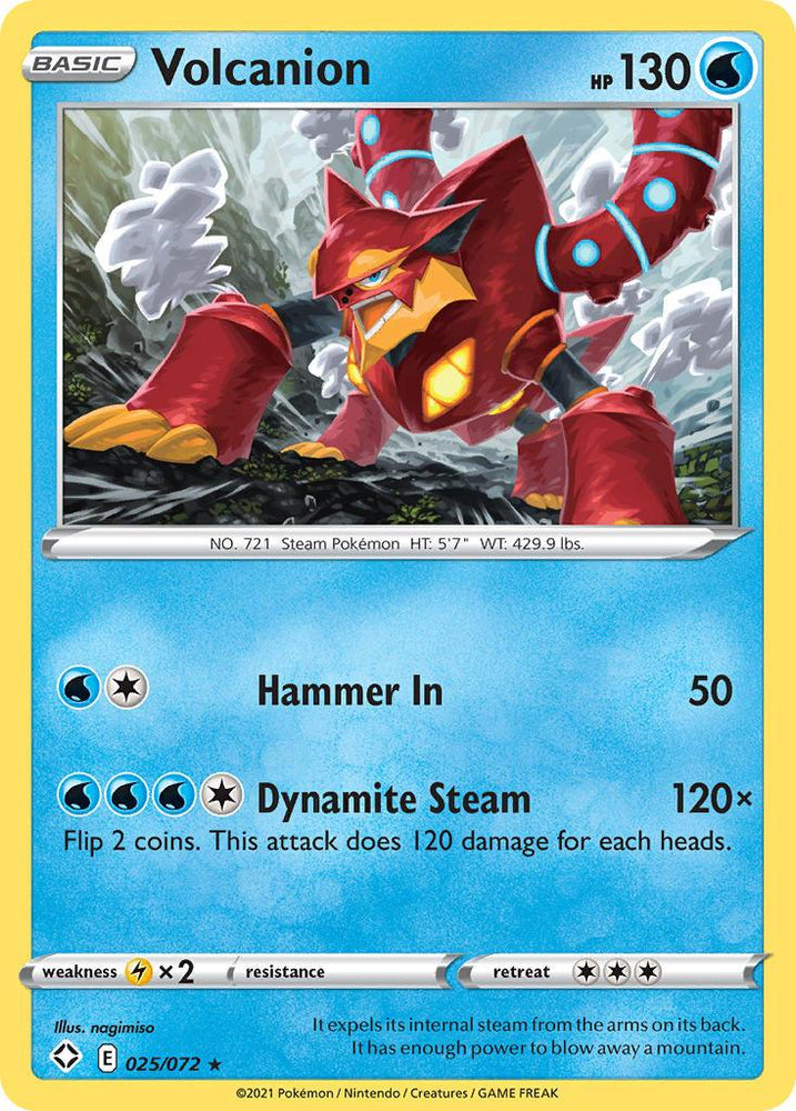 Volcanion (025/072) [Sword & Shield: Shining Fates] (Online Only)