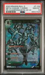 2020 DRAGON BALL SUPER CHAMPIONSHIP 2020 MT-COOLER, TRFY HORDE #P-238 - PSA 10 (Online Order Only)