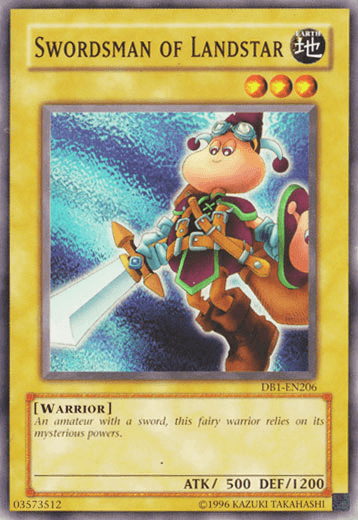 Swordsman of Landstar [DB1-EN206] Common (ONLINE ORDER ONLY)