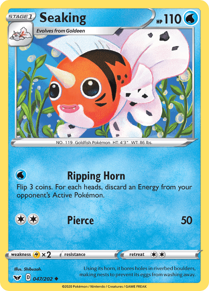 Seaking (047/202) [Sword & Shield: Base Set] (Online Only)