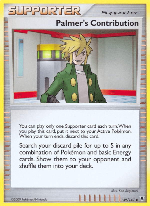 Palmer's Contribution (139/147) [Platinum: Supreme Victors] (Online Only)