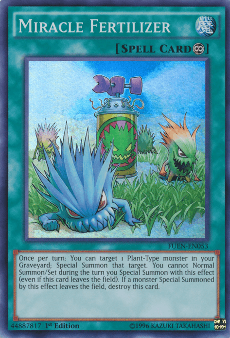 Miracle Fertilizer [FUEN-EN053] Super Rare (ONLINE ORDER ONLY)