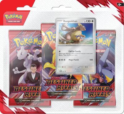 Destined Rivals 3 Pack Blister (Kangaskhan) (Online Order Only)