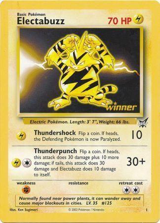 Electabuzz (1) (Jumbo Card) [Best of Promos] (Online Only)