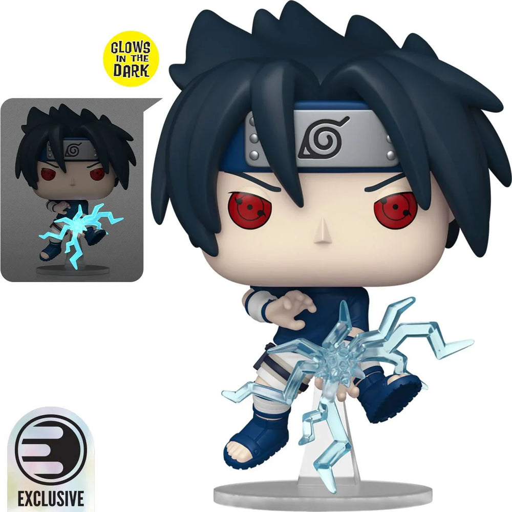 Naruto Sasuke Uchiha (Chidori) Glow-in-the-Dark Funko Pop! Vinyl Figure #1969 - Entertainment Earth Exclusive (ONLINE ORDER ONLY)