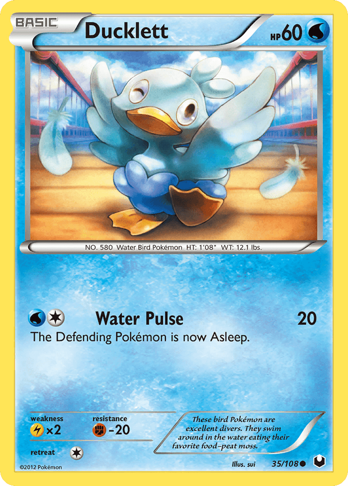 Ducklett (35/108) [Black & White: Dark Explorers] (Online Only)