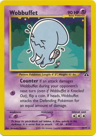 Wobbuffet (35/75) [Neo Discovery Unlimited] (Online Only)