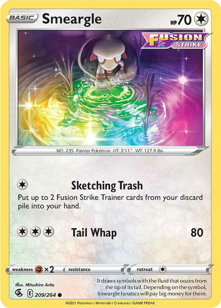 Smeargle (209/264) [Sword & Shield: Fusion Strike] (Online Only)
