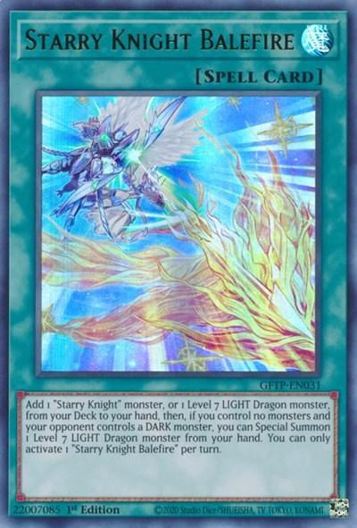 Starry Knight Balefire [GFTP-EN031] Ultra Rare (ONLINE ORDER ONLY)