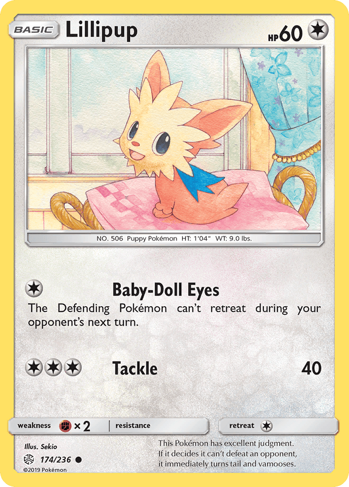 Lillipup (174/236) [Sun & Moon: Cosmic Eclipse] (Online Only)