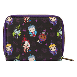 Disney Villains Print Zip-Around Wallet (Online Order Only)