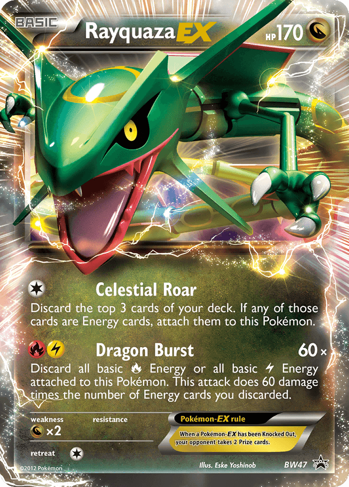 Rayquaza EX (BW47) [Black & White: Black Star Promos] (Online Only)