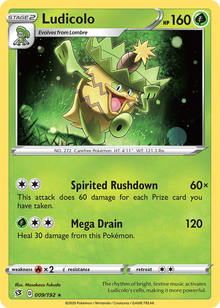 Ludicolo (009/192) [Sword & Shield: Rebel Clash] (Online Only)