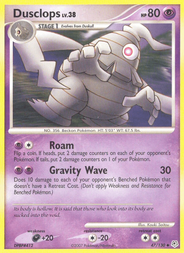 Dusclops (47/130) [Diamond & Pearl: Base Set] (Online Only)
