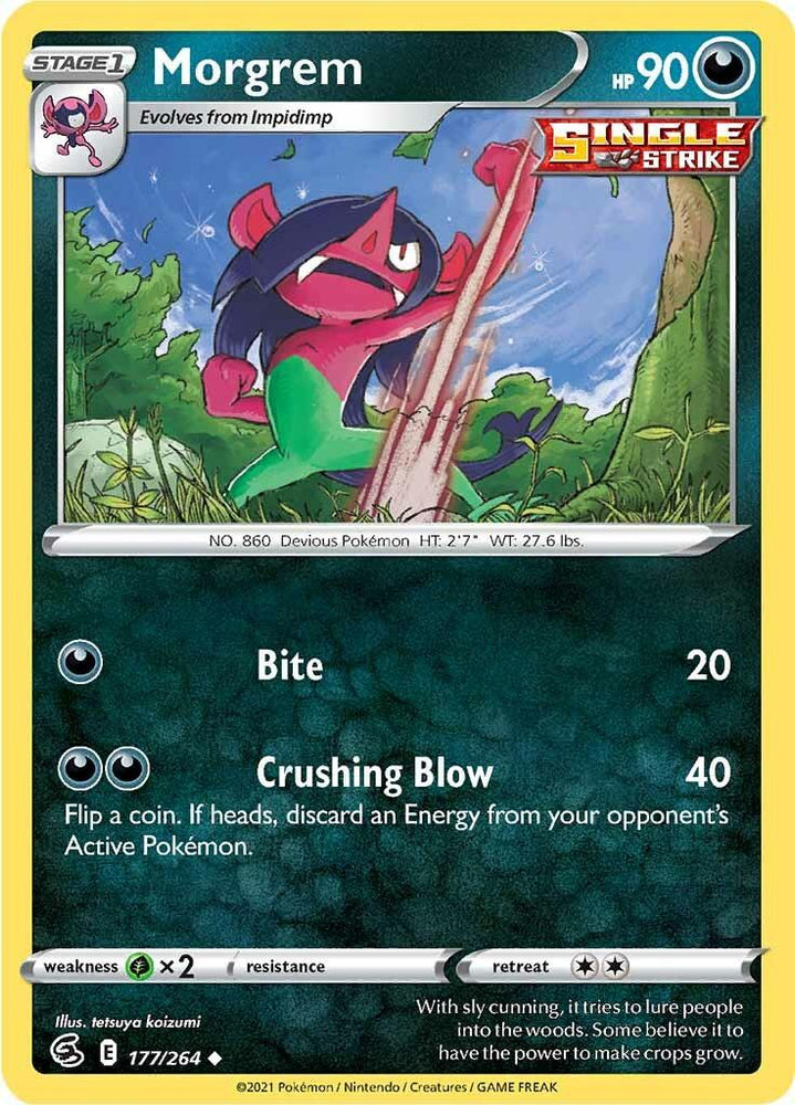 Morgrem (177/264) [Sword & Shield: Fusion Strike] (Online Only)