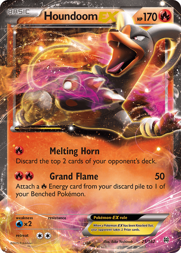 Houndoom EX (21/162) [XY: BREAKthrough] (Online Only)