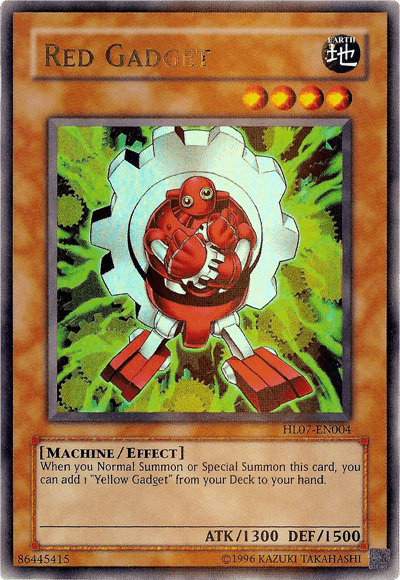 Red Gadget [HL07-EN004] Parallel Rare (ONLINE ORDER ONLY)