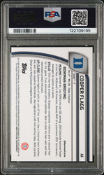 Graded 2024 Topps Bowman U Sapphire Cooper Flagg #16 Rookie RC Basketball Card PSA 10 Gem Mint (ONLINE ORDER ONLY)