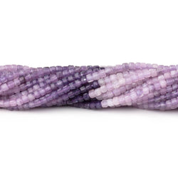 2mm Cape Amethyst Micro Faceted Cube Beads 12.5 inch 140 Beads (ONLINE ORDER ONLY)