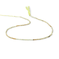 2mm Grossular Garnet Micro Faceted Round Beads 11.5 inch 174 pieces (ONLINE ORDER ONLY)