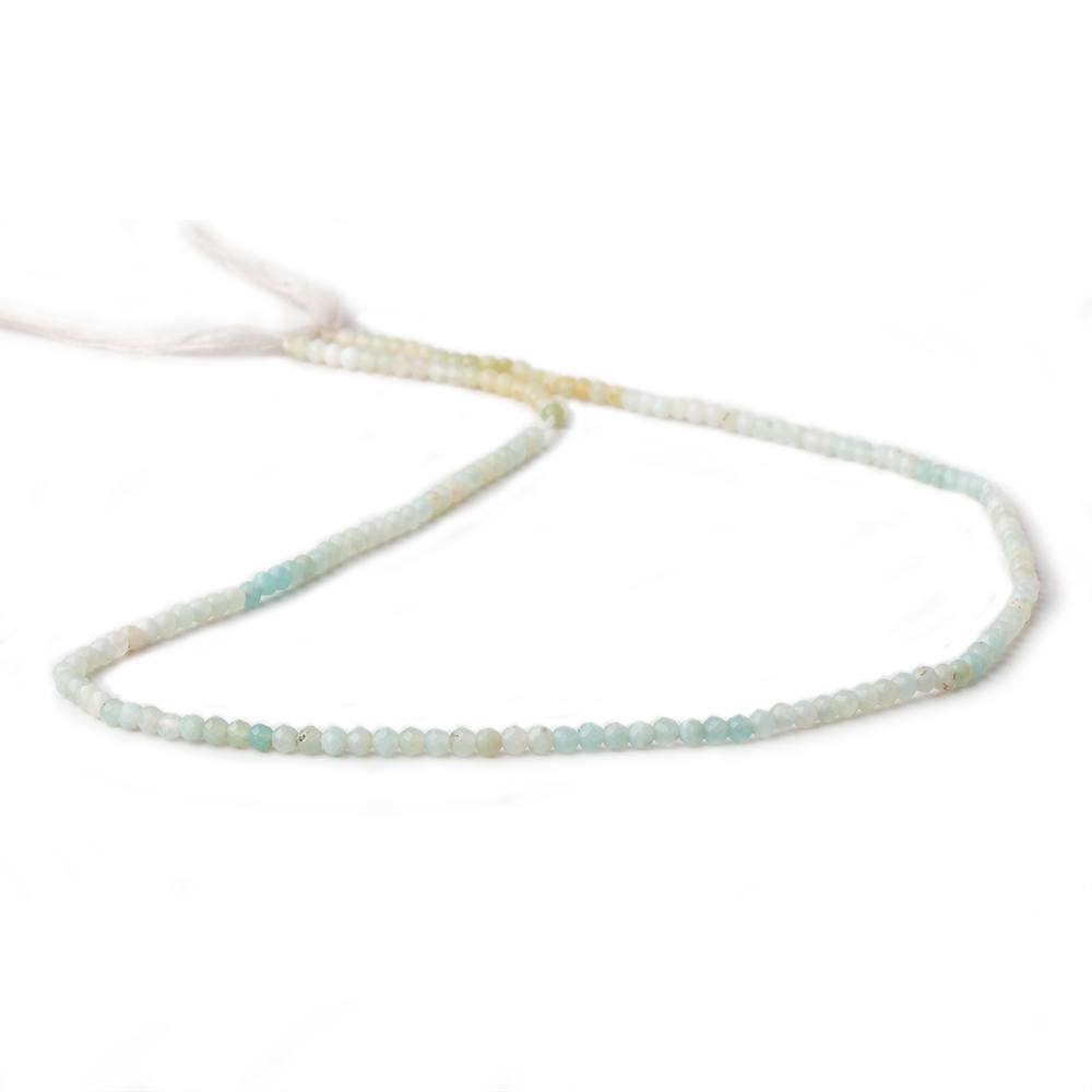 2mm Multi Color Peruvian Opal micro faceted round beads 13 inch 160 pieces AAA (ONLINE ORDER ONLY)