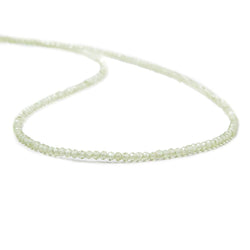 2mm Peridot Micro Faceted Rondelle Beads 18 inch 280 pieces (ONLINE ORDER ONLY)