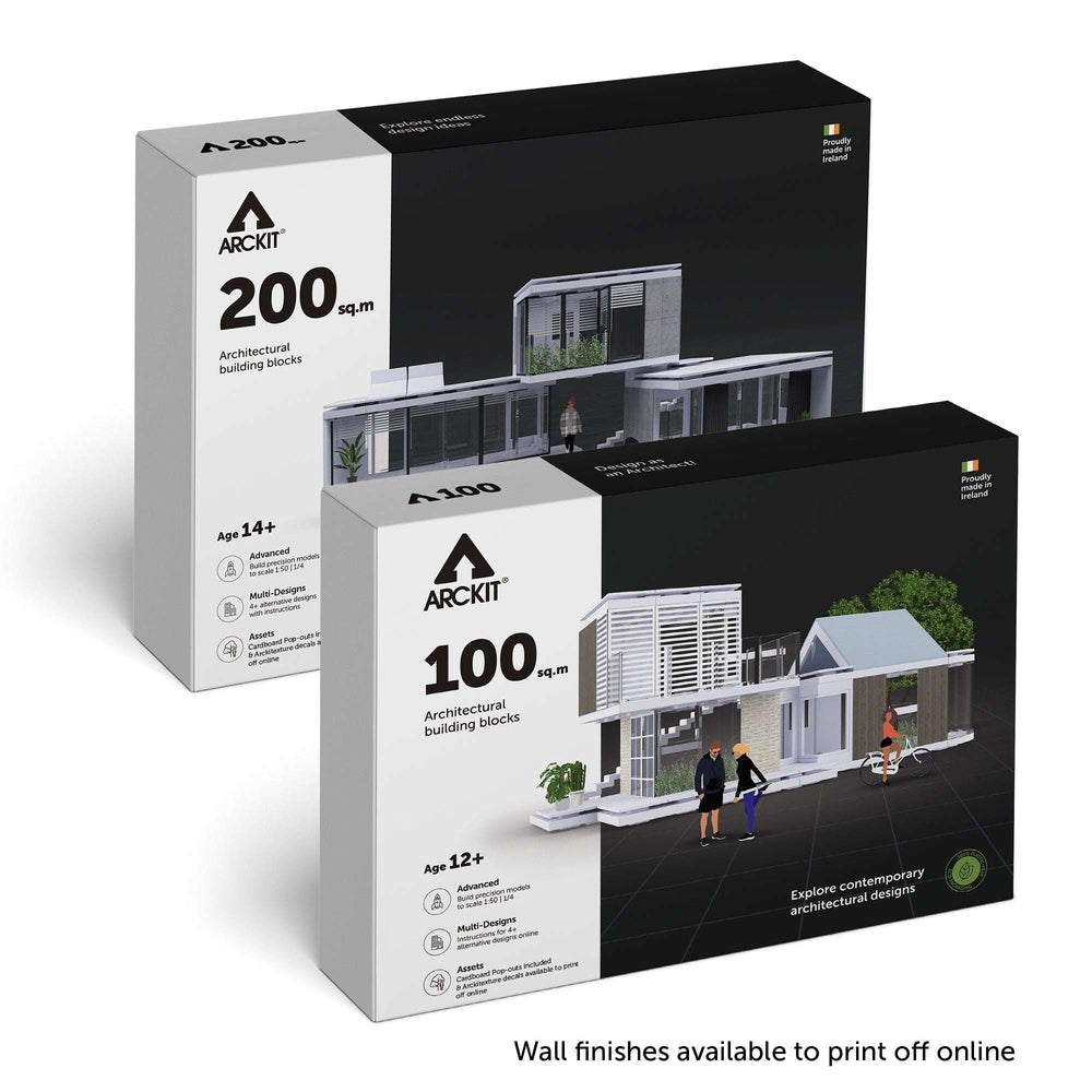 Bundle kit with Arckit A100 and Arckit A200 Architectural Model Kits (ONLINE ORDER ONLY)