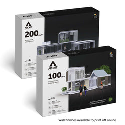 Bundle kit with Arckit A100 and Arckit A200 Architectural Model Kits (ONLINE ORDER ONLY)