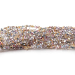 2x1-3x1.5mm Multi Color Double Terminated Quartz Beads 15.5 inch 300 pieces (ONLINE ORDER ONLY)