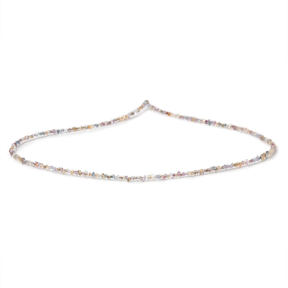 2x1-3x1.5mm Multi Color Double Terminated Quartz Beads 15.5 inch 300 pieces (ONLINE ORDER ONLY)