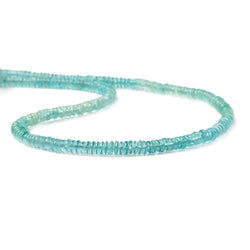 3-4mm Shaded Apatite Plain Rondelle Beads 13 inch 225 pieces (ONLINE ORDER ONLY)