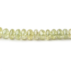 3-5mm Grossular Garnet Plain Rondelle Beads 16 inch 155 pieces (ONLINE ORDER ONLY)