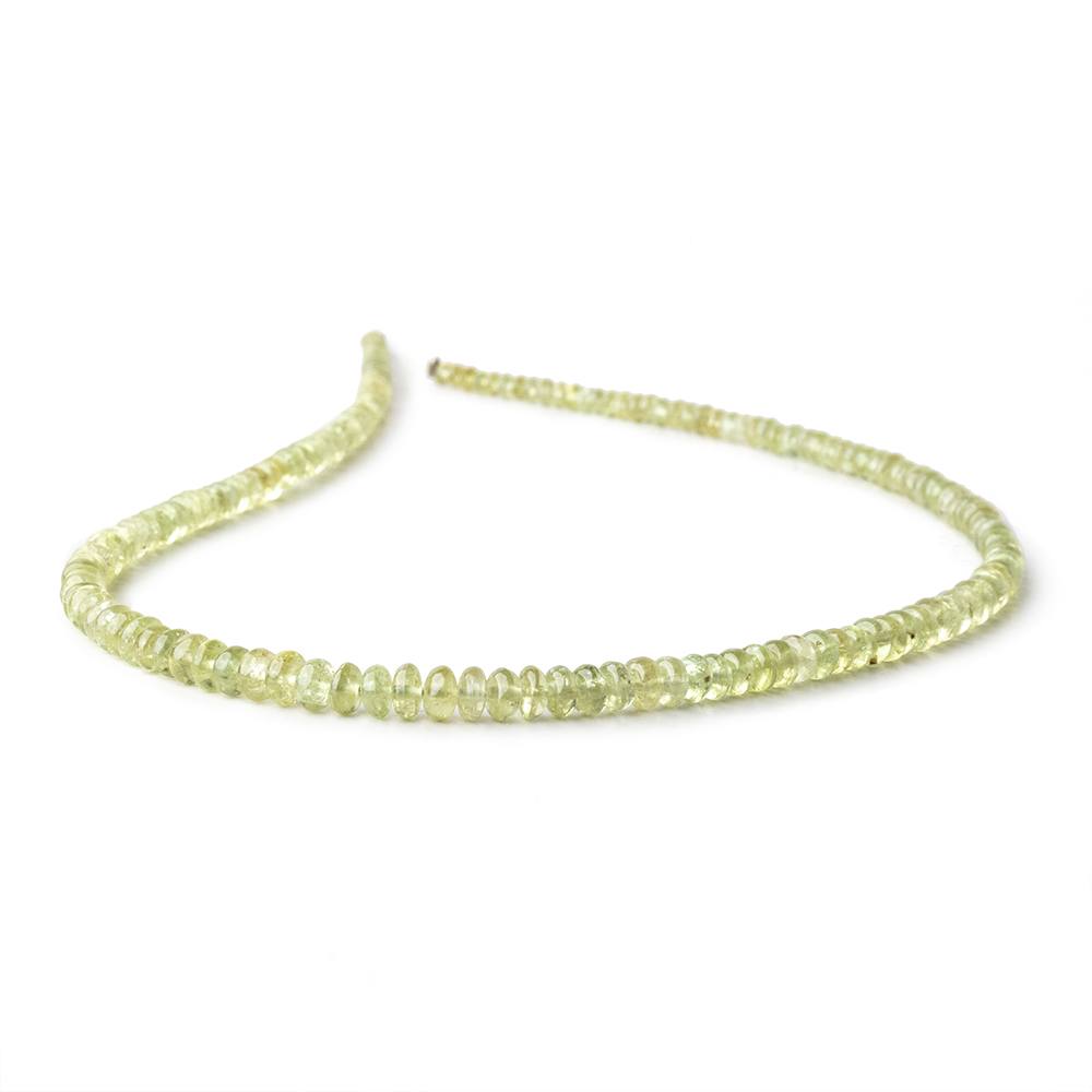 3-5mm Grossular Garnet Plain Rondelle Beads 16 inch 155 pieces (ONLINE ORDER ONLY)