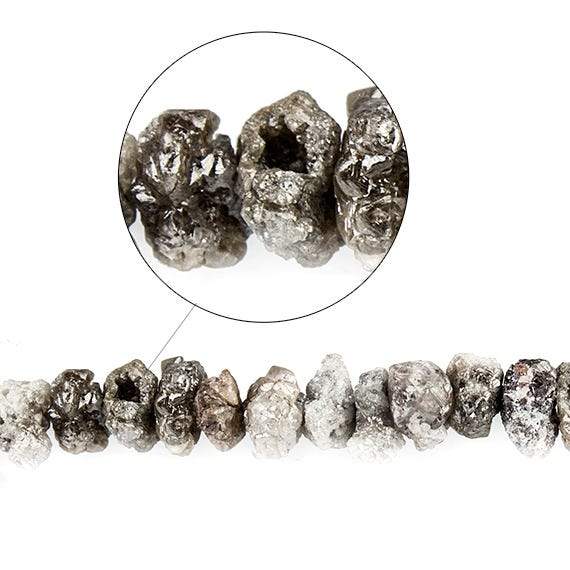 3-5mm Multi Color Diamond Unfaceted Nugget Beads 15 inch 190 pieces (ONLINE ORDER ONLY)