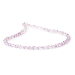 3-5mm Pale Pink Amethyst Straight Drilled Faceted Tear Drops 13.5 inch 54 Beads (ONLINE ORDER ONLY)