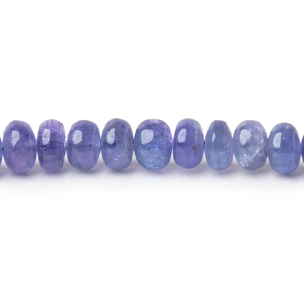 3-5mm Tanzanite Plain Rondelle Beads 15.5 inch 145 pieces A (ONLINE ORDER ONLY)