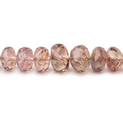3-6.5mm Multi Color Tourmaline Faceted Rondelle Beads 15 inch 154 pieces (ONLINE ORDER ONLY)