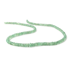 3-6mm Green Kyanite Faceted Rondelle Beads 18 inch 180 pieces (ONLINE ORDER ONLY)