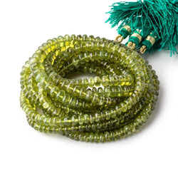 3-6mm Idocrase Plain Rondelle Beads 18 inch 170 pieces (ONLINE ORDER ONLY)