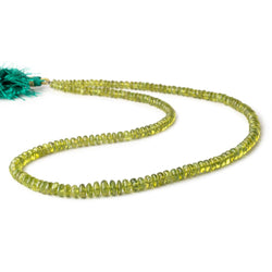 3-6mm Idocrase Plain Rondelle Beads 18 inch 170 pieces (ONLINE ORDER ONLY)