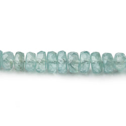 3-6mm Teal Green Kyanite Faceted Rondelle Beads 16 inch 151 pieces (ONLINE ORDER ONLY)