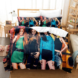 Blackpink Cosplay Bedding Set Quilt Cover Without Filler (Online Order Only)