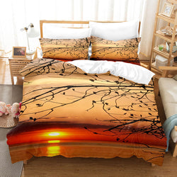Coastal Beach Theme Bedding Sets Quilt Cover Without Filler (Online Order Only)