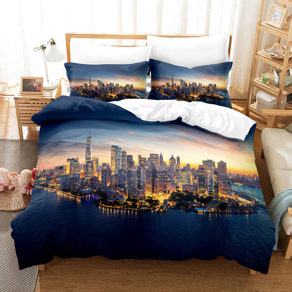Coastal Beach Theme Bedding Sets Quilt Cover Without Filler (Online Order Only)