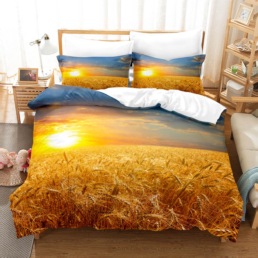 Coastal Beach Theme Bedding Sets Quilt Cover Without Filler (Online Order Only)