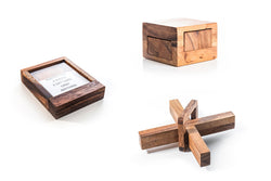 Brain Teaser Puzzle Group Special - Set of 3 Escape Room Puzzles (Online Order Only)