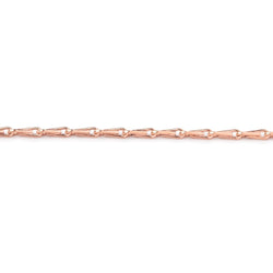 3 Feet - 1mm Tear Drop Link Chain (ONLINE ORDER ONLY)