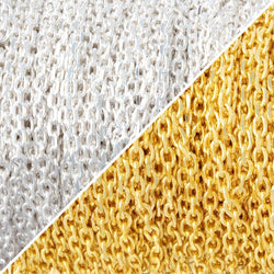 3 Feet - 2mm Divot Oval Link Chain (ONLINE ORDER ONLY)