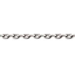 3 Feet - 2mm Open & Closed Oval Link Chain