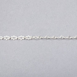 3 Feet - 3mm Fancy Cross Link Chain